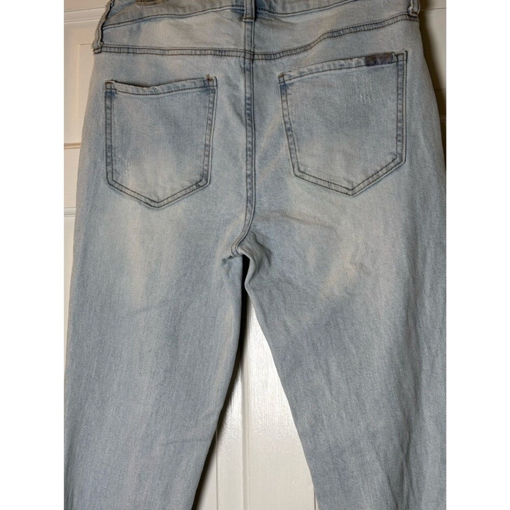 Seven7 Light Wash Distressed Weekend Slim Fit Women’s 6 Jeans - Picture 4 of 8